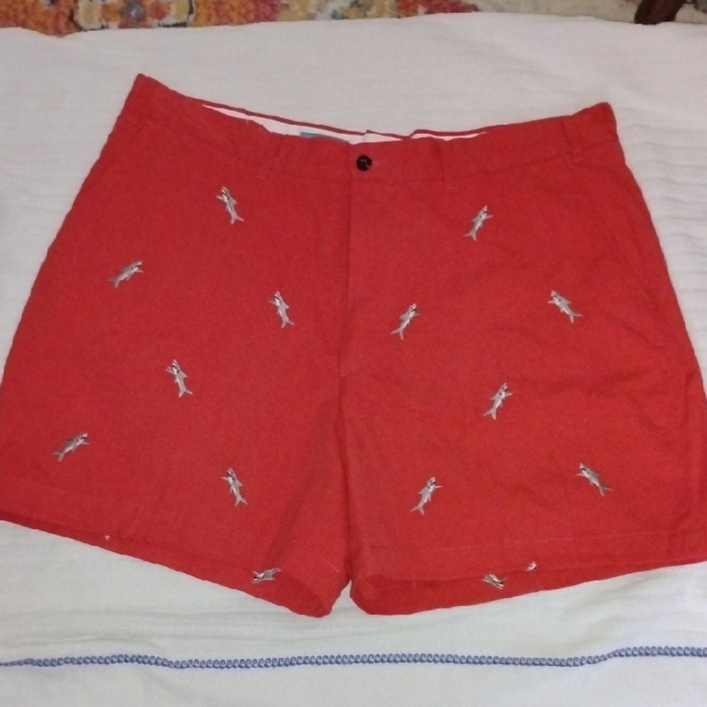 Castaway Red and White Swimwear